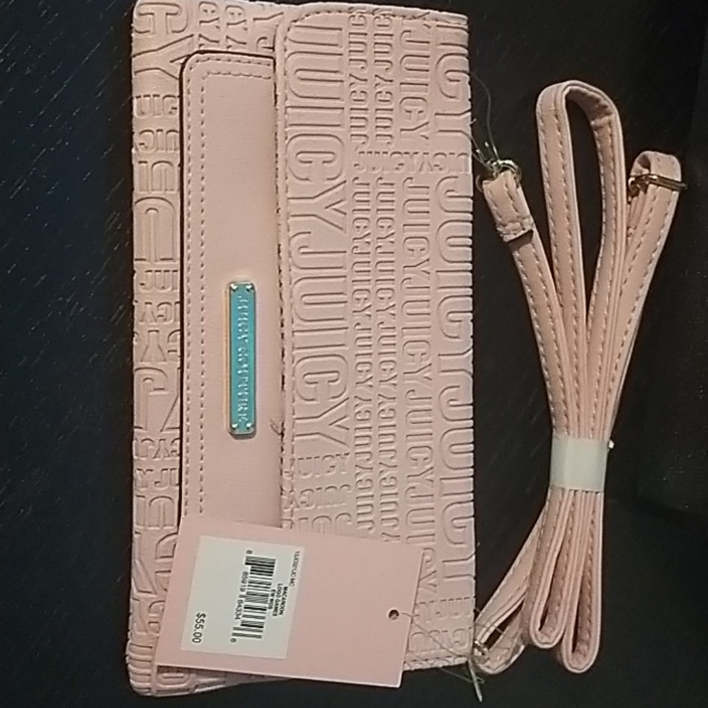 NWT Pink Juicy Couture clutch/ small Bag
